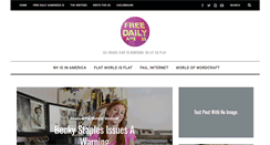 Desktop Screenshot of freedailysameness.com
